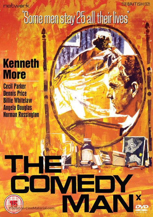 The Comedy Man - British DVD movie cover