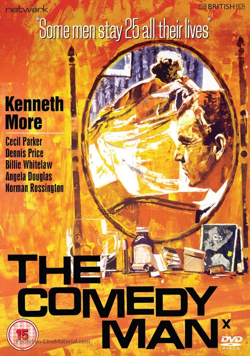 The Comedy Man - British DVD movie cover