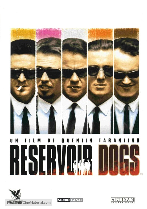 Reservoir Dogs - French DVD movie cover