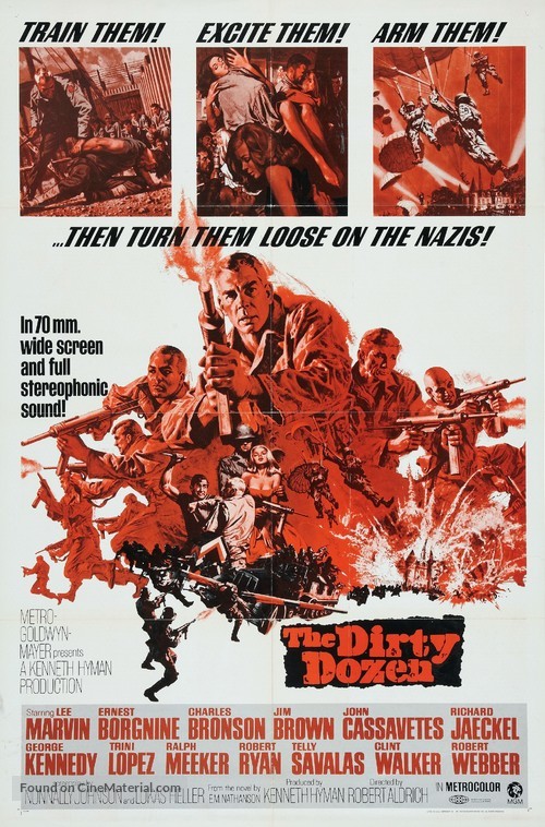 The Dirty Dozen - Movie Poster