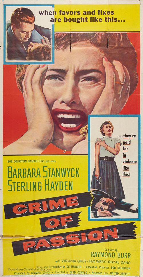 Crime of Passion - Movie Poster