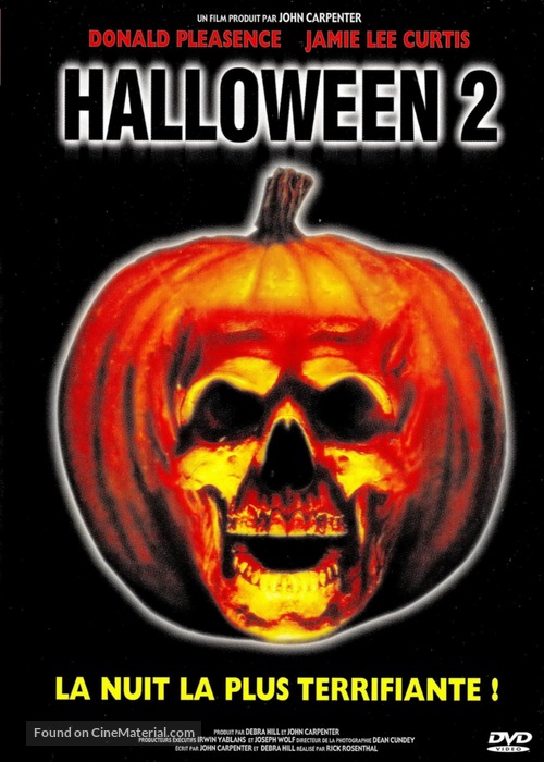 Halloween II - French Movie Cover