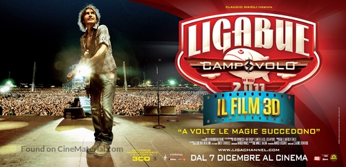 Ligabue Campovolo - Il Film 3D - Italian Movie Poster