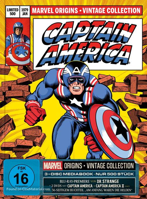 Captain America - German Movie Cover
