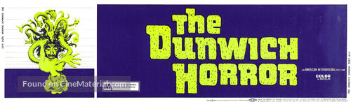 The Dunwich Horror - British Movie Poster
