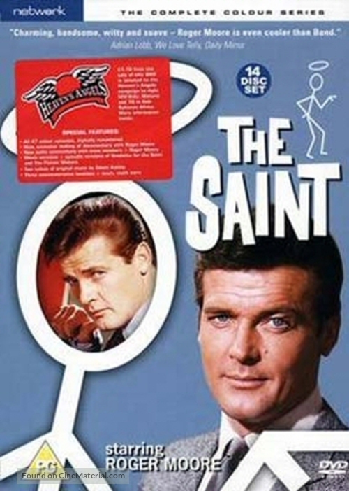 &quot;The Saint&quot; - British DVD movie cover