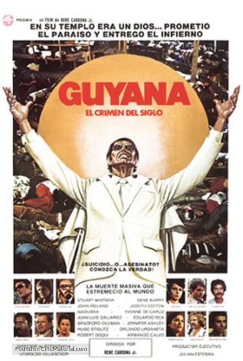 Guyana: Crime of the Century - Mexican Movie Poster