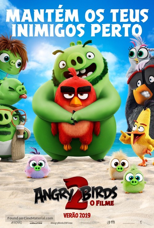 The Angry Birds Movie 2 - Portuguese Movie Poster