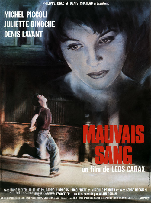 Mauvais sang - French Movie Poster