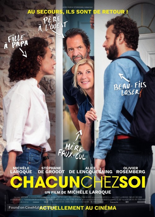 Chacun chez soi - French Movie Poster