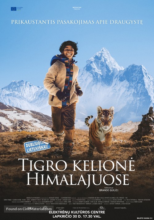 Ta&#039;igara: An adventure in the Himalayas - Lithuanian Movie Poster