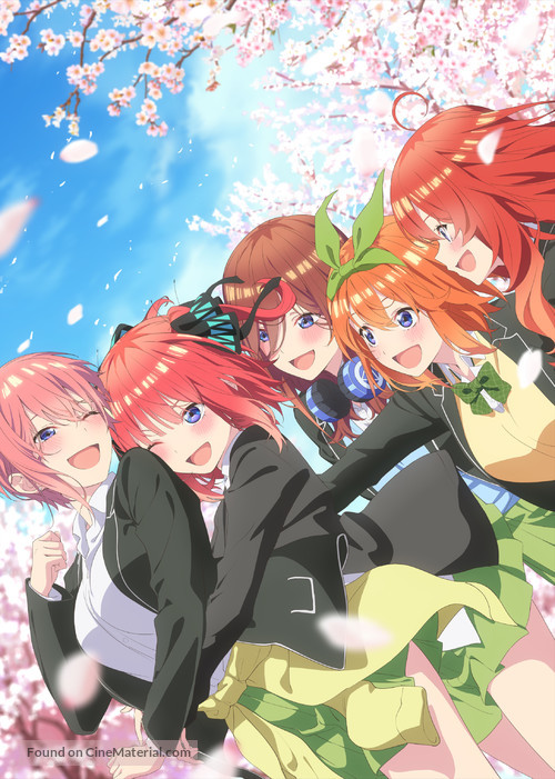 Eiga Go-Toubun no Hanayome - Key art