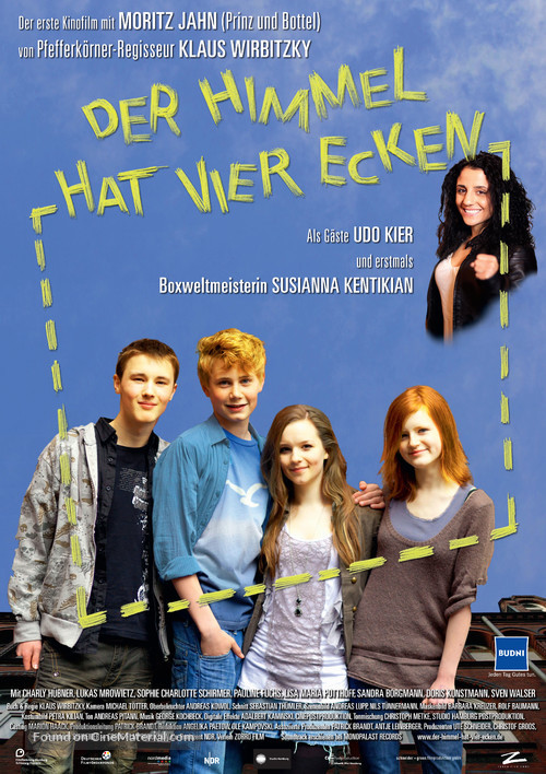 Der Himmel hat vier Ecken - German Movie Poster