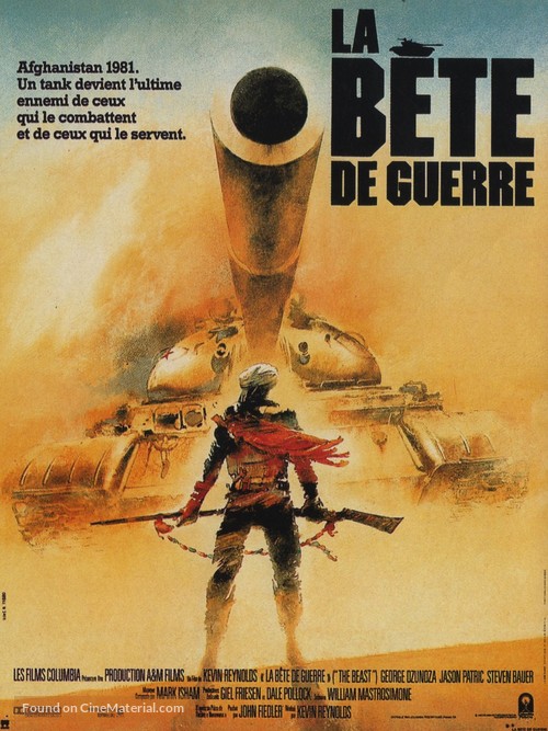 The Beast of War - French Movie Poster