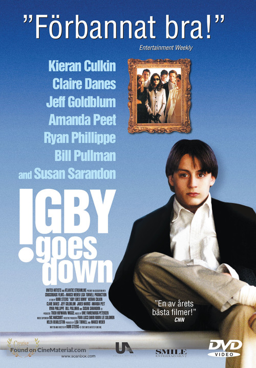 Igby Goes Down - Swedish DVD movie cover