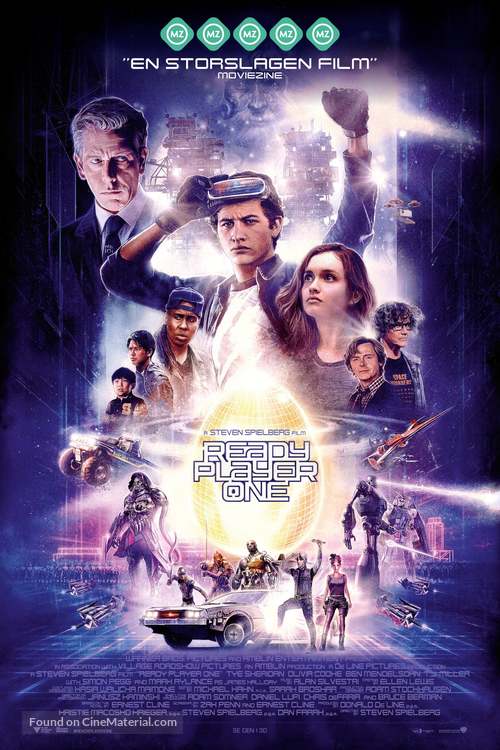 Ready Player One - Swedish Movie Poster
