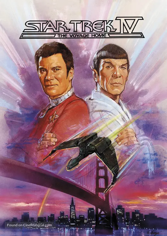 Star Trek IV: The Voyage Home - Movie Cover