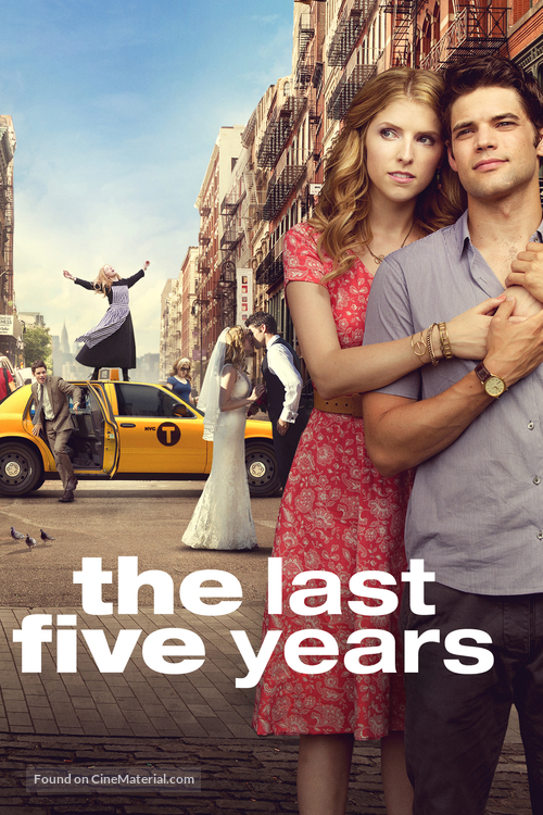 The Last 5 Years - British DVD movie cover