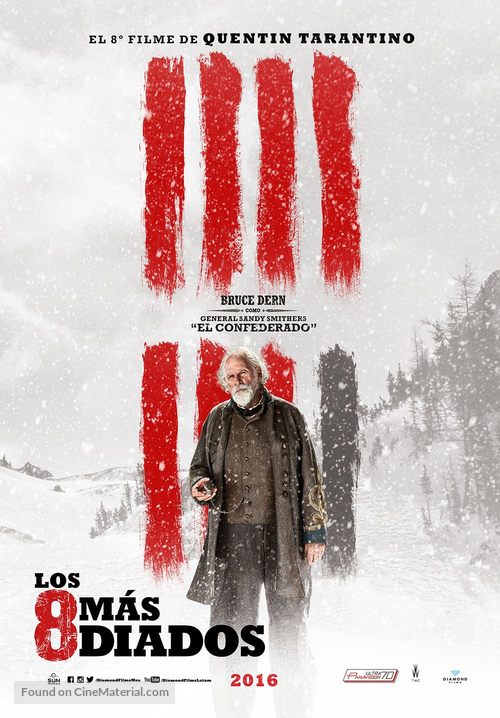 The Hateful Eight - Mexican Movie Poster