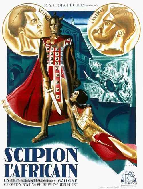 Scipione l&#039;africano - French Movie Poster