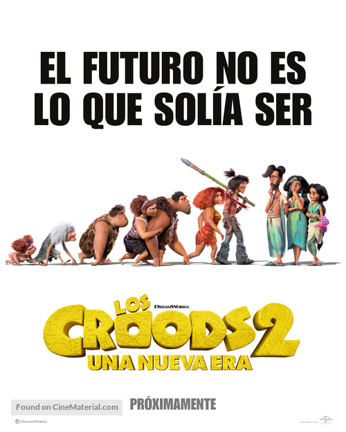The Croods: A New Age - Argentinian Movie Poster