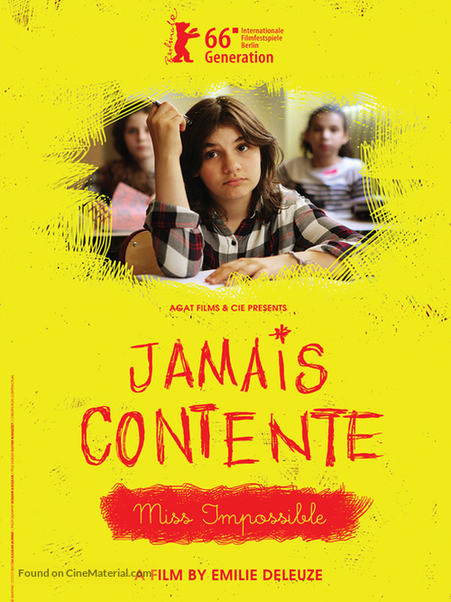 Jamais contente - French Movie Poster