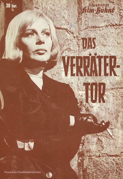 Das Verr&auml;tertor - German poster