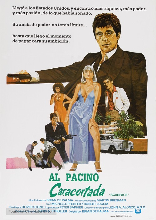 Scarface - Venezuelan Movie Poster