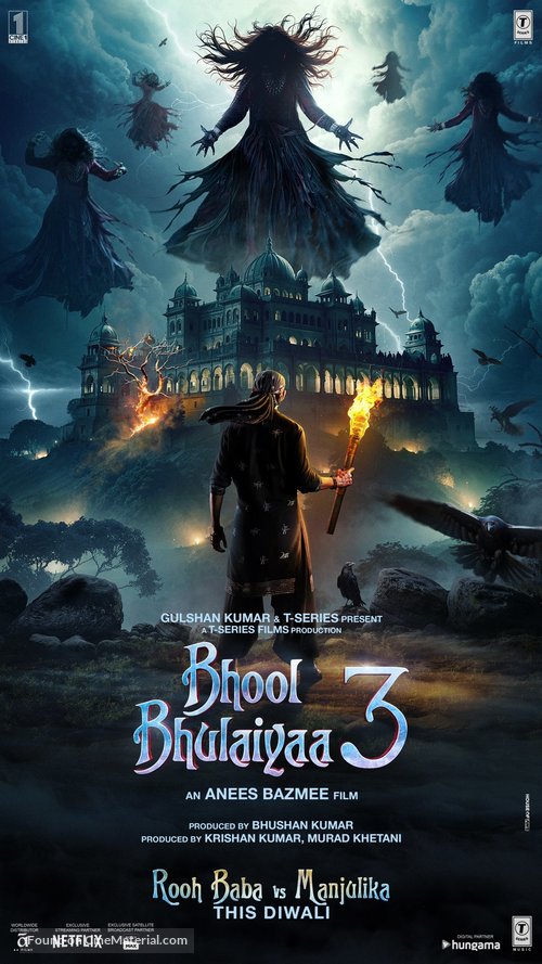 Bhool Bhulaiyaa 3 - Indian Movie Poster