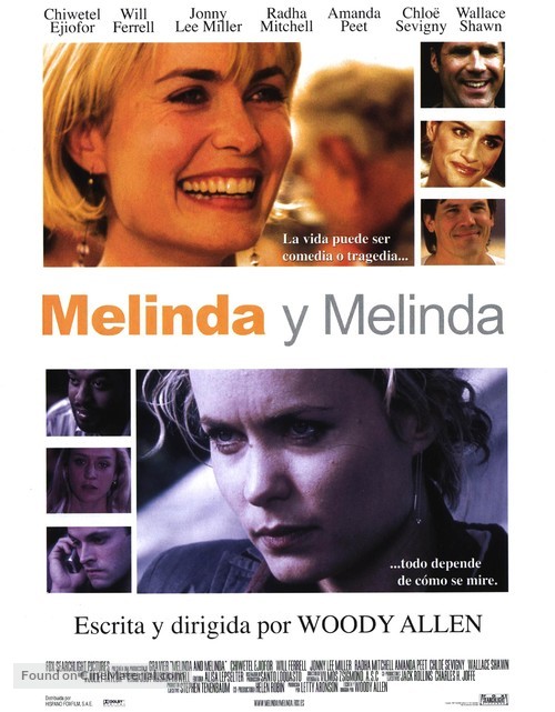 Melinda And Melinda - Spanish poster