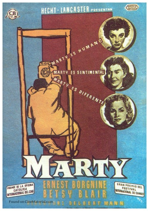 Marty - Spanish Movie Poster