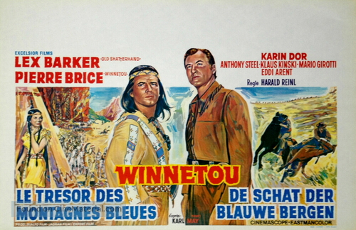 Winnetou - 2. Teil - Belgian Movie Poster