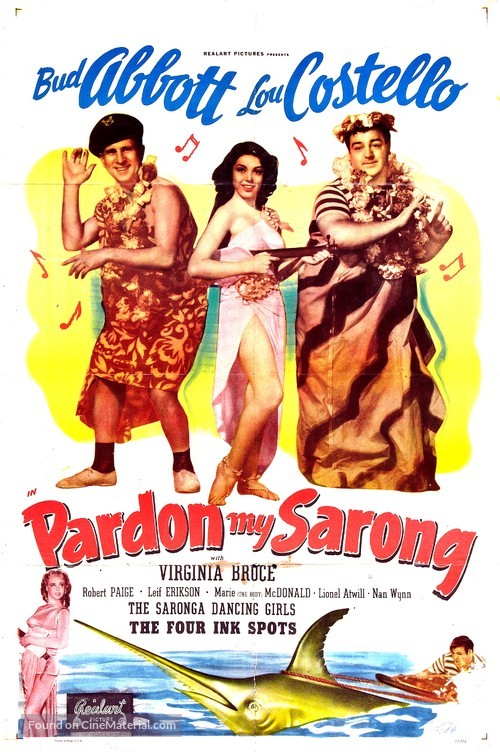 Pardon My Sarong - Movie Poster