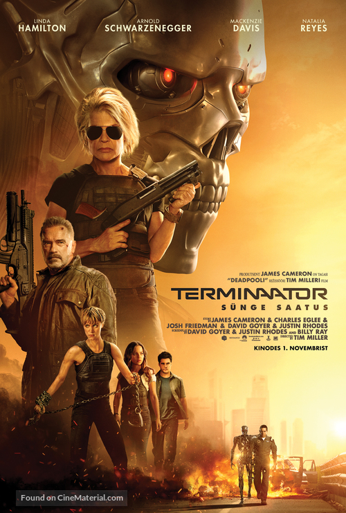 Terminator: Dark Fate - Estonian Movie Poster