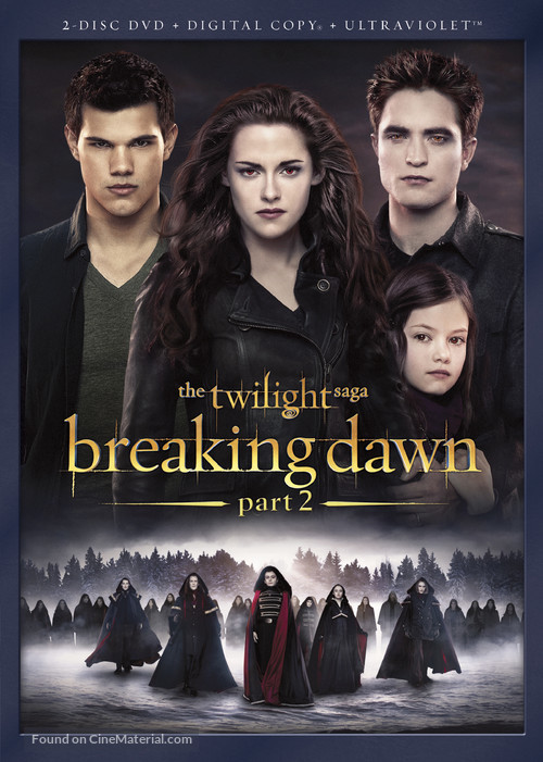 The Twilight Saga: Breaking Dawn - Part 2 - DVD movie cover