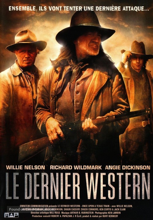 Once Upon a Texas Train - French DVD movie cover