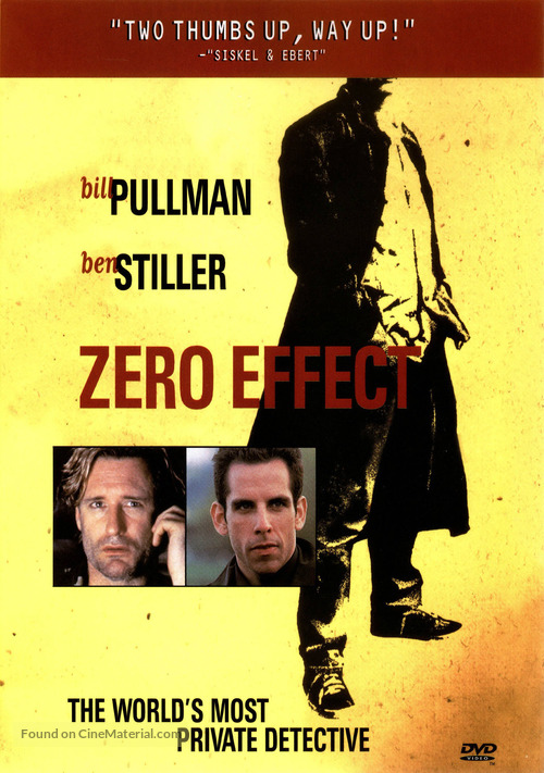 Zero Effect - DVD movie cover