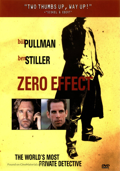 Zero Effect - DVD movie cover
