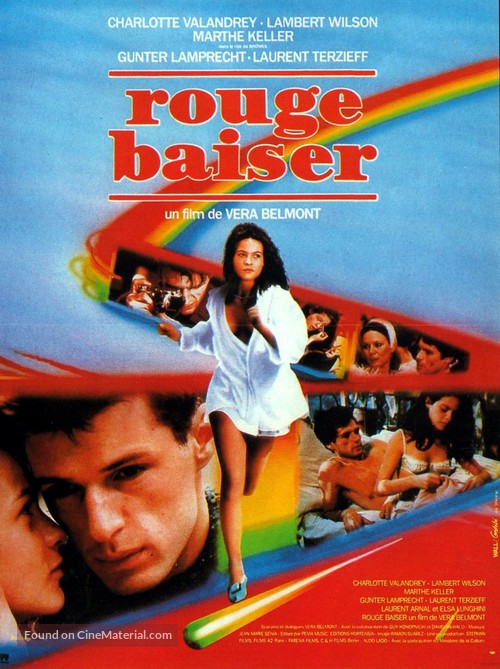 Rouge baiser - French Movie Poster