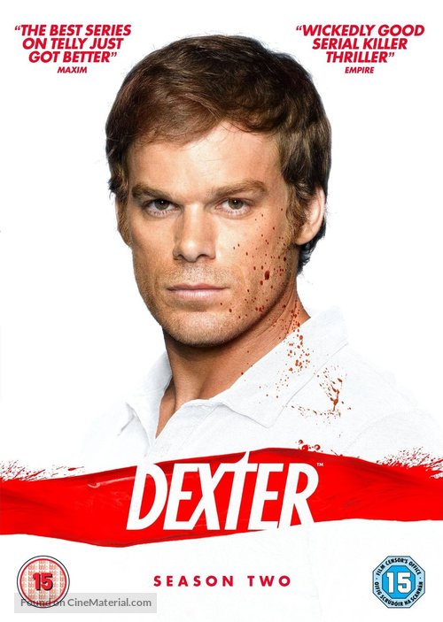 &quot;Dexter&quot; - British DVD movie cover