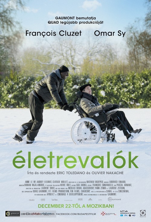 Intouchables - Hungarian Movie Poster