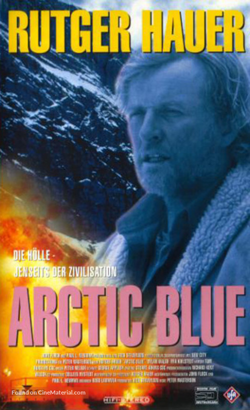 Arctic Blue - German VHS movie cover