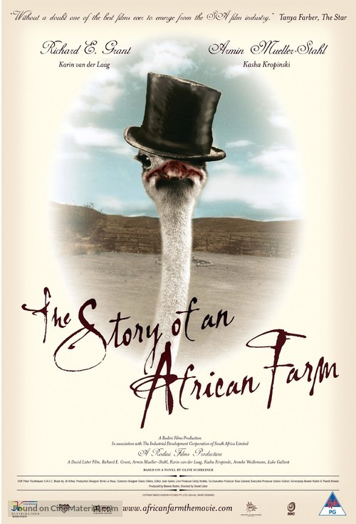 The Story of an African Farm - South African Movie Poster