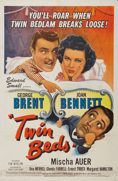 Twin Beds - Re-release movie poster