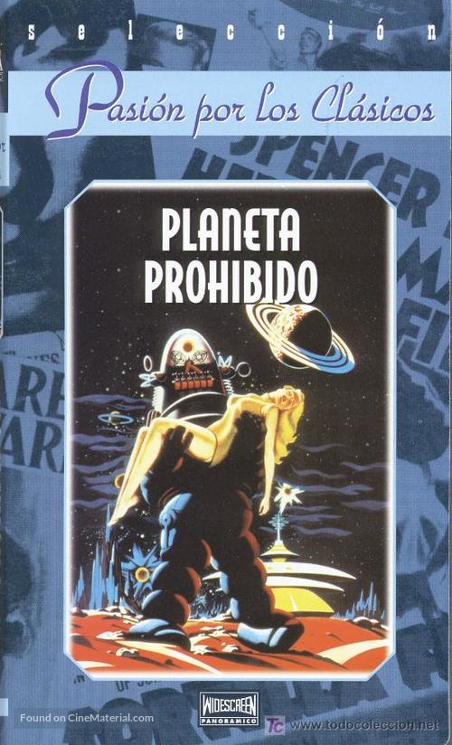 Forbidden Planet - Spanish Movie Cover