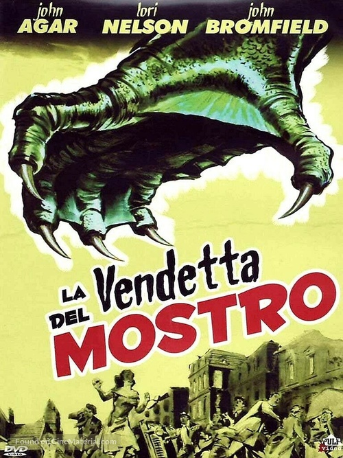 Revenge of the Creature - Italian DVD movie cover
