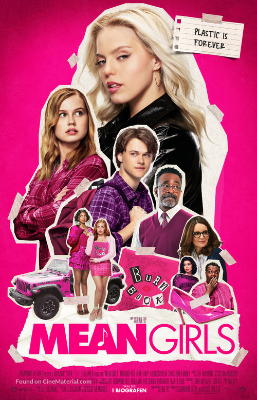 Mean Girls - Danish Movie Poster