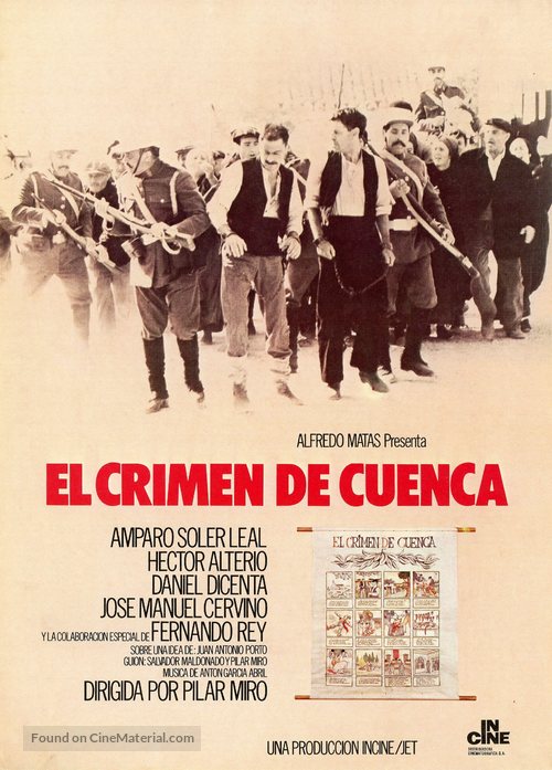 Crimen de Cuenca, El - Spanish Movie Poster