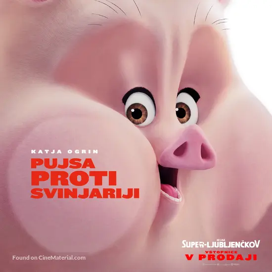 DC League of Super-Pets - Slovenian Movie Poster