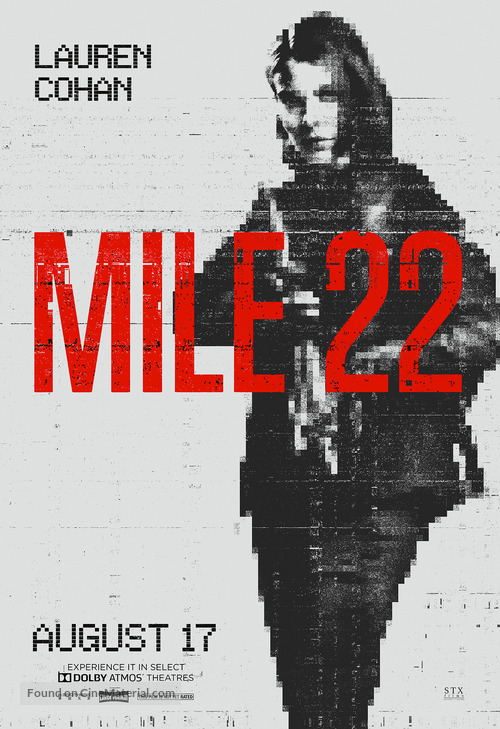 Mile 22 - Movie Poster